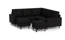 Load image into Gallery viewer, Altus - Sectional - Obsidian - Square Arms