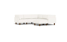 Load image into Gallery viewer, Luna - Sectional - Snowdrift - High Arms - Tall Legs