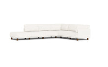 Load image into Gallery viewer, Luna - Sectional - Snowdrift - High Arms - Low Legs