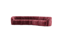 Load image into Gallery viewer, Cassini - Wedge Sectional - Bordeaux