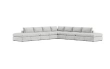 Load image into Gallery viewer, Ciello XL - Sectional - Limestone - Regular Arms