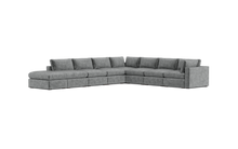 Load image into Gallery viewer, Ciello XL - Sectional - Basalt - Regular Arms
