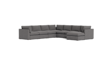Load image into Gallery viewer, Ciello XL - Sectional - Storm Grey - High Angled