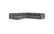Load image into Gallery viewer, Luna - Sectional - Storm Grey - High Arms - Low Legs