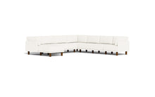 Load image into Gallery viewer, Luna - Sectional - Snowdrift - High Arms - Tall Legs