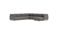 Load image into Gallery viewer, Luna - Sectional - Storm Grey - High Arms - Low Legs