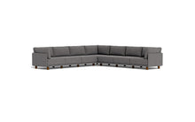 Load image into Gallery viewer, Luna - Sectional - Storm Grey - High Arms - Low Legs