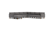Load image into Gallery viewer, Luna - Sectional - Storm Grey - Low Arms - Tall Legs
