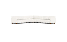 Load image into Gallery viewer, Luna - Sectional - Snowdrift - Low Arms - Low Legs