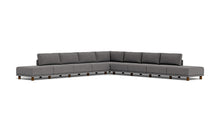 Load image into Gallery viewer, Luna - Sectional - Storm Grey - High Arms - Low Legs