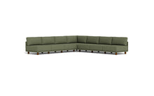 Load image into Gallery viewer, Luna - Sectional - Moss Green - High Arms - Low Legs