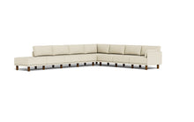 Load image into Gallery viewer, Luna - Sectional - Sunset Beige - Low Arms - Tall Legs