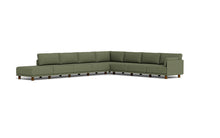 Load image into Gallery viewer, Luna - Sectional - Moss Green - Low Arms - Low Legs