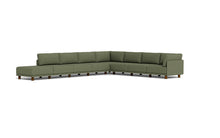 Load image into Gallery viewer, Luna - Sectional - Moss Green - High Arms - Low Legs