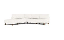 Load image into Gallery viewer, Luna - Sectional - Snowdrift - High Arms - Low Legs