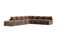 Load image into Gallery viewer, Ciello - Sectional - Espresso - Regular Backrest