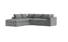 Load image into Gallery viewer, Ciello XL - Sectional - Basalt - Regular Arms
