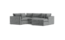 Load image into Gallery viewer, Ciello XL - Sectional - Basalt - Regular Arms