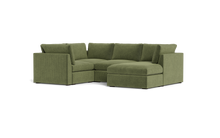 Load image into Gallery viewer, Ciello XL - Sectional - Cypress Green - High Angled