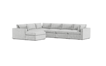Load image into Gallery viewer, Ciello XL - Sectional - Limestone - Regular Arms