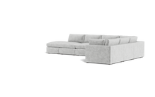 Load image into Gallery viewer, Ciello XL - Sectional - Limestone - Regular Arms