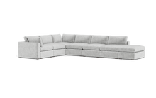 Load image into Gallery viewer, Ciello XL - Sectional - Limestone - Regular Arms
