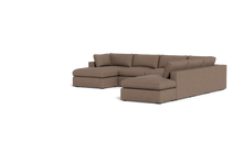 Load image into Gallery viewer, Ciello XL - Sectional - Mocha - Regular Arms