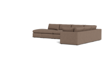 Load image into Gallery viewer, Ciello XL - Sectional - Mocha - Regular Arms