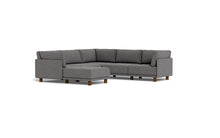 Load image into Gallery viewer, Luna - Sectional - Storm Grey - High Arms - Low Legs