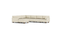 Load image into Gallery viewer, Luna - Sectional - Sunset Beige - High Arms - Low Legs