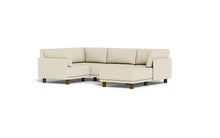 Load image into Gallery viewer, Luna - Sectional - Sunset Beige - High Arms - Low Legs