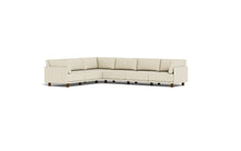 Load image into Gallery viewer, Luna - Sectional - Sunset Beige - High Arms - Low Legs