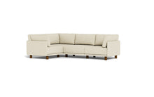 Load image into Gallery viewer, Luna - Sectional - Sunset Beige - High Arms - Low Legs