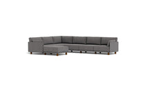Load image into Gallery viewer, Luna - Sectional - Storm Grey - Low Arms - Low Legs