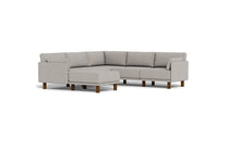 Load image into Gallery viewer, Luna - Sectional - Dream Grey - Low Arms - Tall Legs