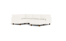 Load image into Gallery viewer, Luna - Sectional - Snowdrift - Low Arms - Low Legs
