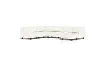 Load image into Gallery viewer, Luna - Sectional - Snowdrift - Low Arms - Low Legs