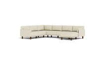 Load image into Gallery viewer, Luna - Sectional - Sunset Beige - Low Arms - Tall Legs
