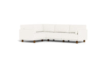 Load image into Gallery viewer, Luna - Sectional - Snowdrift - Low Arms - Low Legs