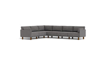 Load image into Gallery viewer, Luna - Sectional - Storm Grey - Low Arms - Tall Legs