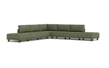 Load image into Gallery viewer, Luna - Sectional - Moss Green - High Arms - Low Legs