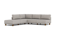 Load image into Gallery viewer, Luna - Sectional - Dream Grey - High Arms - Low Legs