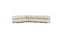 Load image into Gallery viewer, Luna - Sectional - Sunset Beige - High Arms - Low Legs
