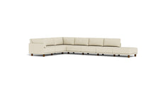 Load image into Gallery viewer, Luna - Sectional - Sunset Beige - High Arms - Low Legs