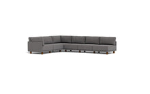 Load image into Gallery viewer, Luna - Sectional - Storm Grey - High Arms - Low Legs
