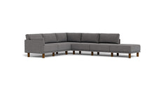 Load image into Gallery viewer, Luna - Sectional - Storm Grey - Low Arms - Tall Legs