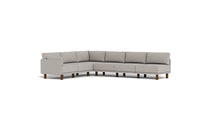Load image into Gallery viewer, Luna - Sectional - Dream Grey - Low Arms - Tall Legs