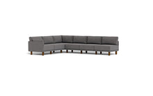 Load image into Gallery viewer, Luna - Sectional - Storm Grey - Low Arms - Tall Legs