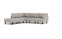 Load image into Gallery viewer, Luna - Sectional - Dream Grey - Low Arms - Tall Legs