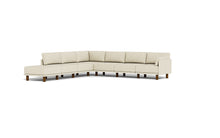 Load image into Gallery viewer, Luna - Sectional - Sunset Beige - Low Arms - Tall Legs
